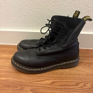 Dr. Martens Black Lace-Up Boots